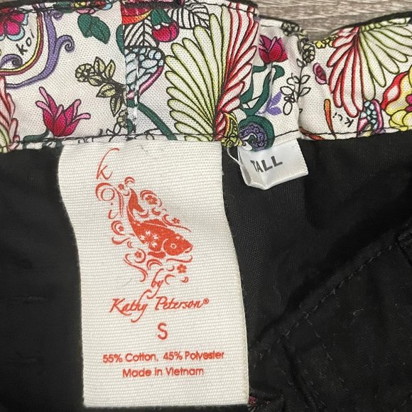 Koi by Kathy Peterson | Medical Scrub Bottom Pant | Black | Size S - Picture 3 of 4